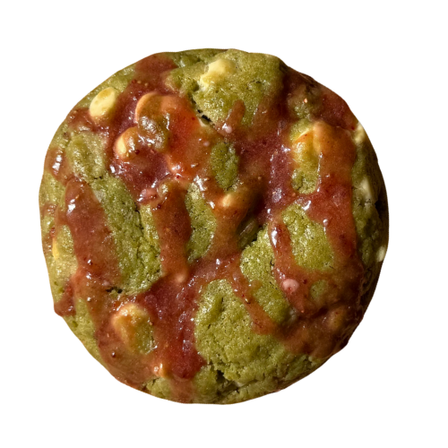 The Grinch Cookie ( Strawberry Matcha)